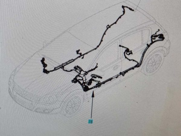 Opel Astra H karosszéria fő kábelköteg