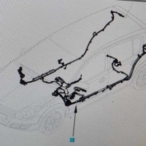 Opel Astra H karosszéria fő kábelköteg