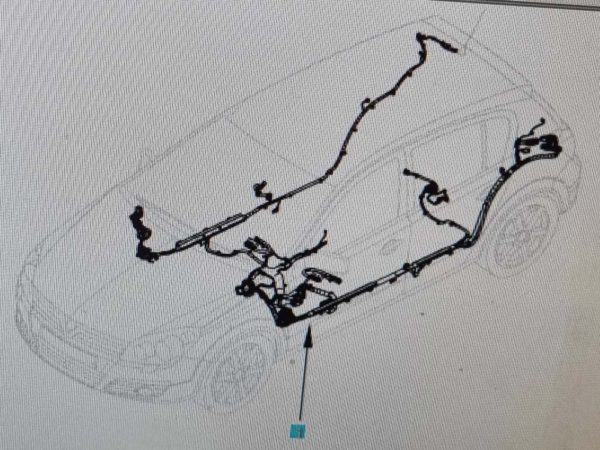 Opel Astra H karosszéria fő kábelköteg