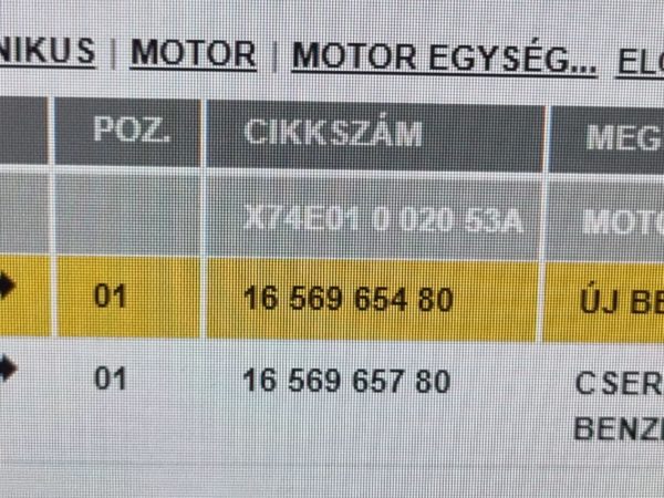 DS DS 7, OPEL GRANDLAND X, PEUGEOT 308 II, PEUGEOT 508 II, PEUGEOT 3008 II Motor (Fűzött blokk hengerfejjel) (Motorkód: 5GB(EP6FADTXHP), 5G06)