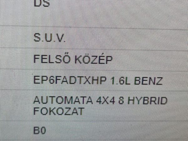 DS DS 7, OPEL GRANDLAND X, PEUGEOT 308 II, PEUGEOT 508 II, PEUGEOT 3008 II Motor (Fűzött blokk hengerfejjel) (Motorkód: 5GB(EP6FADTXHP), 5G06)