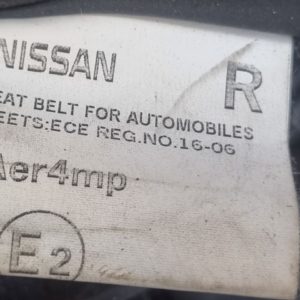 NISSAN PULSAR Jobb Övfeszítő Biztonsági Öv