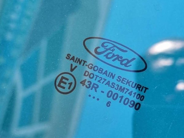 Ford Galaxy jobb hátsó ajtóüveg