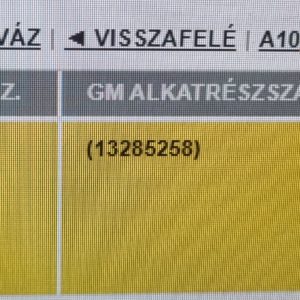 OPEL ASTRA J Első Lökhárító Merevítő (Fém)