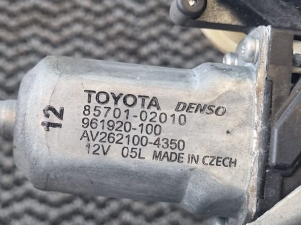 TOYOTA AVENSIS T27 Bal hátsó Ablakemelő Szerkezet (Elektromos)